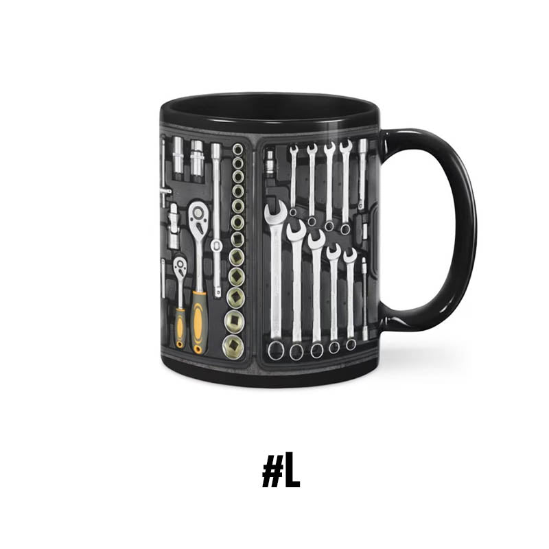 🏆🔨Tasse à café amusante – Coffret à outils pour mécaniciens☕
