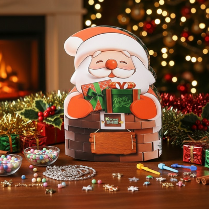 Coffret aveugle de bracelets de Noël DIY