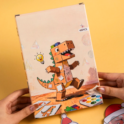 Kit de découpe de papier et d'autocollants à faire soi-même pour enfants