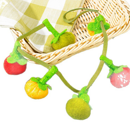 🐱 Plus de nuits tranquilles ! 💥Ficelle de jeu en forme de fruit pour fatiguer votre chat naturellement