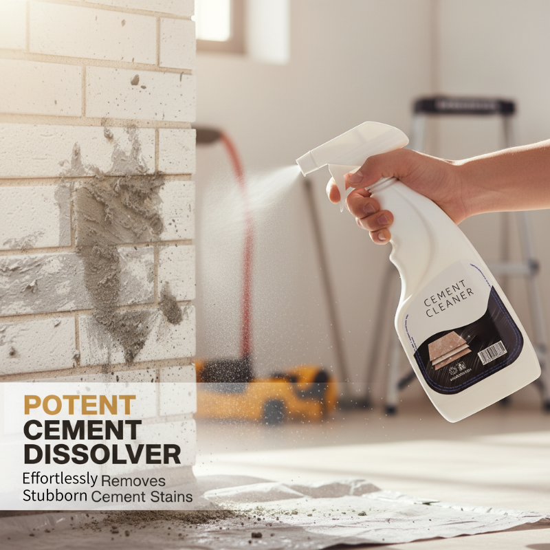 Spray Nettoyant Polyvalent pour Ciment et Taches