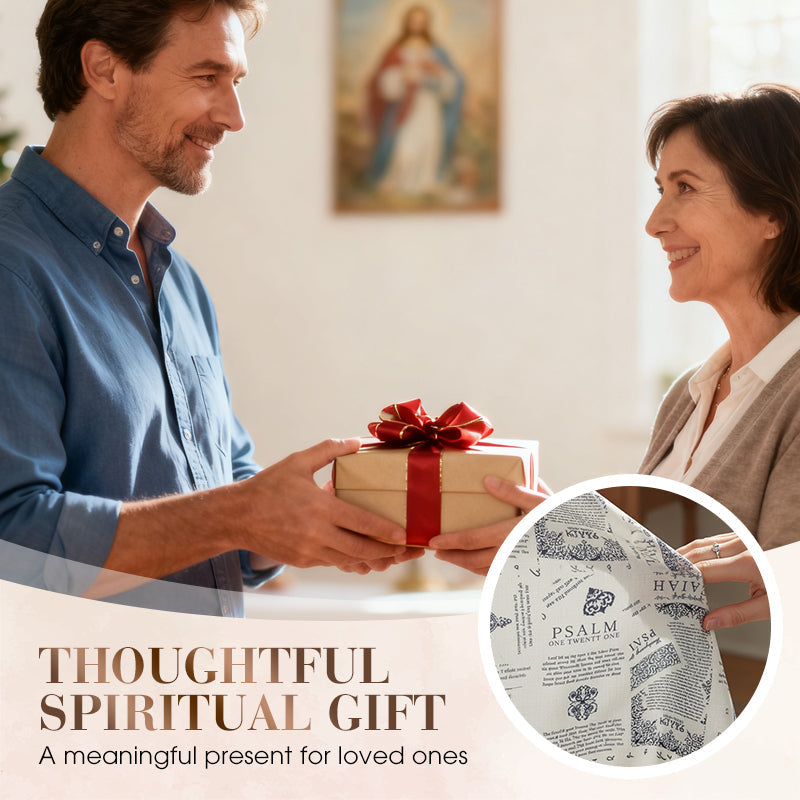 ✝️ 50% de réduction ! 🙏 Châle de Prière Chrétien – Léger, Doux & Symboles Inspirants pour le Culte et la Méditation ✨📦