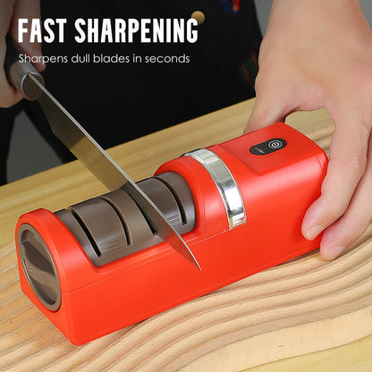 🔥50 % DE RÉDUCTION ! 🔪 Affûteur de couteaux automatique pour la cuisine – Ultra-rapide, sûr et ultra-tranchant ✨