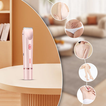 📢📢68% de réduction !!! 🎅Rasoir à Double Tête Étanche IPX7 pour Femmes