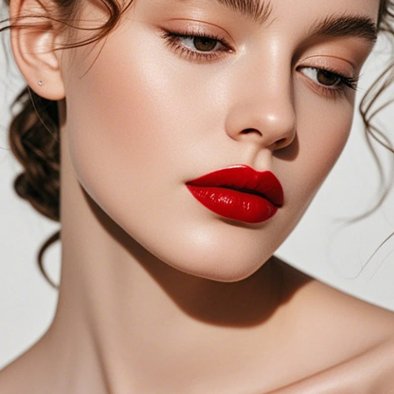 🔥 Promotion Éclair de Noël – 48% de réduction ! 💄 Rouge à Lèvres Pailleté Hydratant qui Change de Couleur – Double Couche, Longue Tenue & Activation Thermique