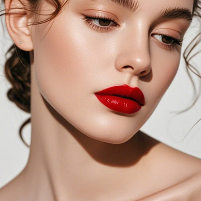 🔥 Promotion Éclair de Noël – 48% de réduction ! 💄 Rouge à Lèvres Pailleté Hydratant qui Change de Couleur – Double Couche, Longue Tenue & Activation Thermique