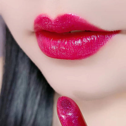 🔥 Promotion Éclair de Noël – 49% de réduction ! 💄 Rouge à Lèvres Pailleté Hydratant qui Change de Couleur – Double Couche, Longue Tenue & Activation Thermique
