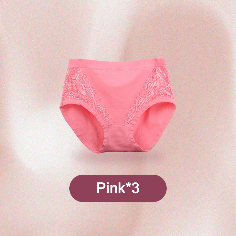 (Achetez 5, obtenez 5 gratuits) Culottes à Taille Haute Anti-fuite en Coton et Taille Plus