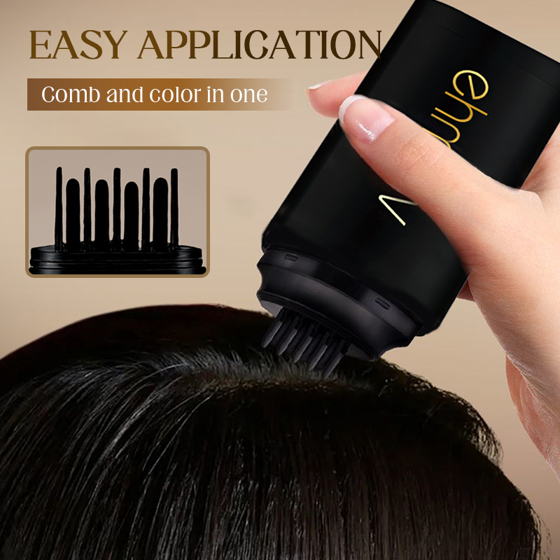 🛒 ACHETEZ 1, OFFERT 1 ! ✨ Peigne Instantané pour Cheveux – Couvre les Gris, Application Rapide & Résistant à l'Eau 🌿💇‍♀️