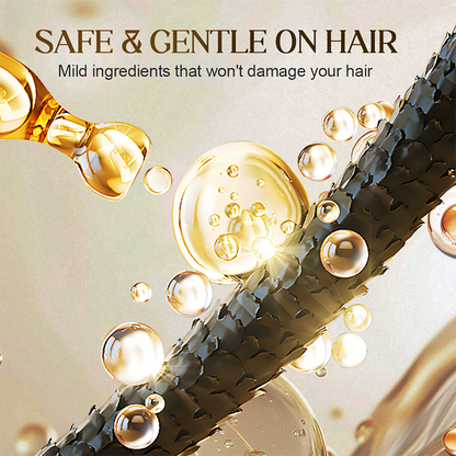 🛒 ACHETEZ 1, OFFERT 1 ! ✨ Peigne Instantané pour Cheveux – Couvre les Gris, Application Rapide & Résistant à l'Eau 🌿💇‍♀️