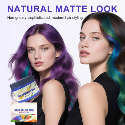 📢📢50 % de réduction !!!✨Cire colorante temporaire pour cheveux