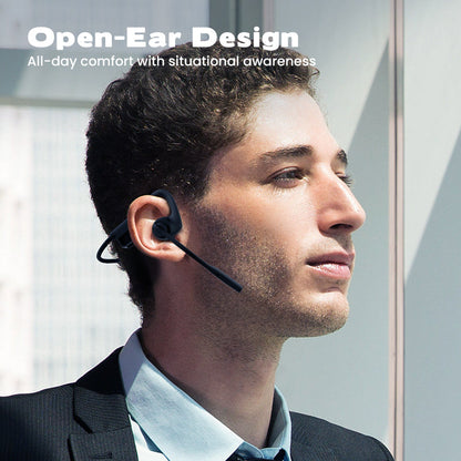 🎁 Promotion spéciale -63 % 🔥 Casque Bluetooth sans fil à conduction aérienne avec microphone