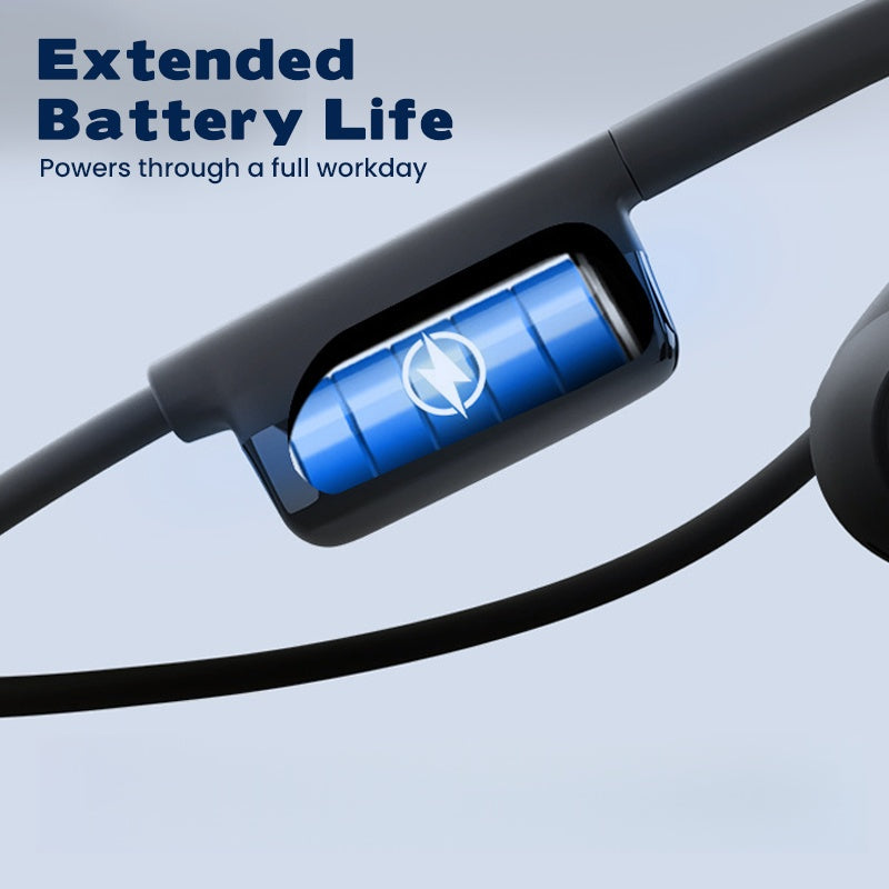 🎁 Promotion spéciale -63 % 🔥 Casque Bluetooth sans fil à conduction aérienne avec microphone
