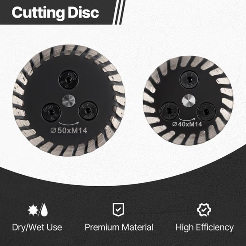 Lame Diamant M14 pour Découpe de Pierres et Carrelage