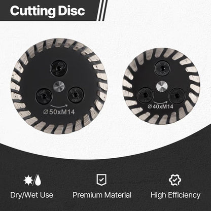Lame Diamant M14 pour Découpe de Pierres et Carrelage
