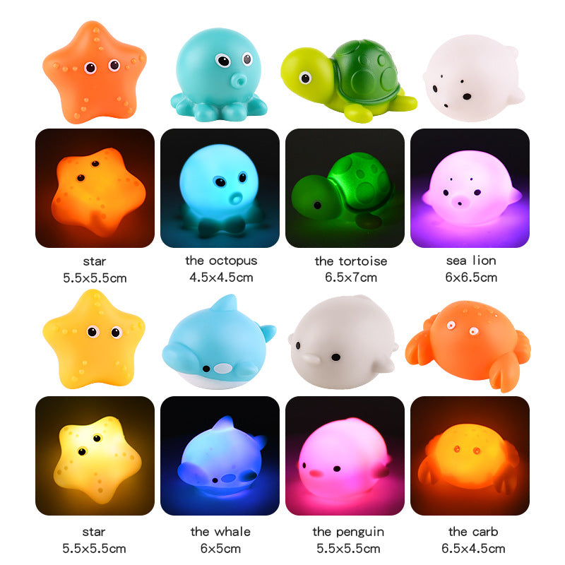 BATH BUDDIES™ - MAKES BATH TIME A PARTY - LUMINOUS ANIMALS