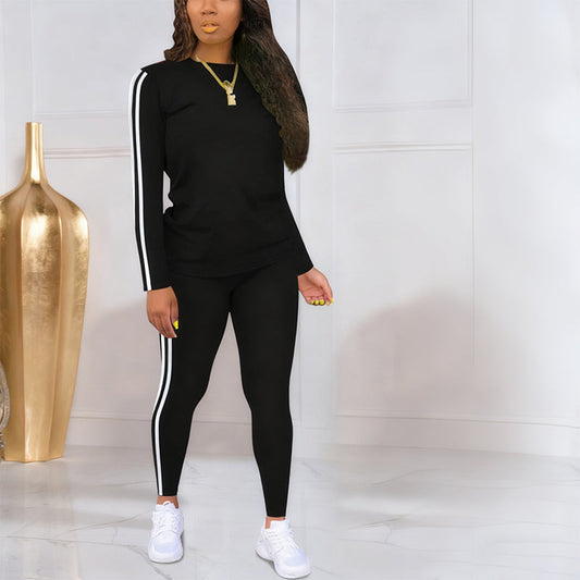 ⛄ Offre Spéciale Hiver：60 % de réduction 🏃‍♀️ Ensemble Survêtement 2 Pièces Femme – Manches Longues, Tissu Confortable & Style Décontracté Sportif 🧥✨