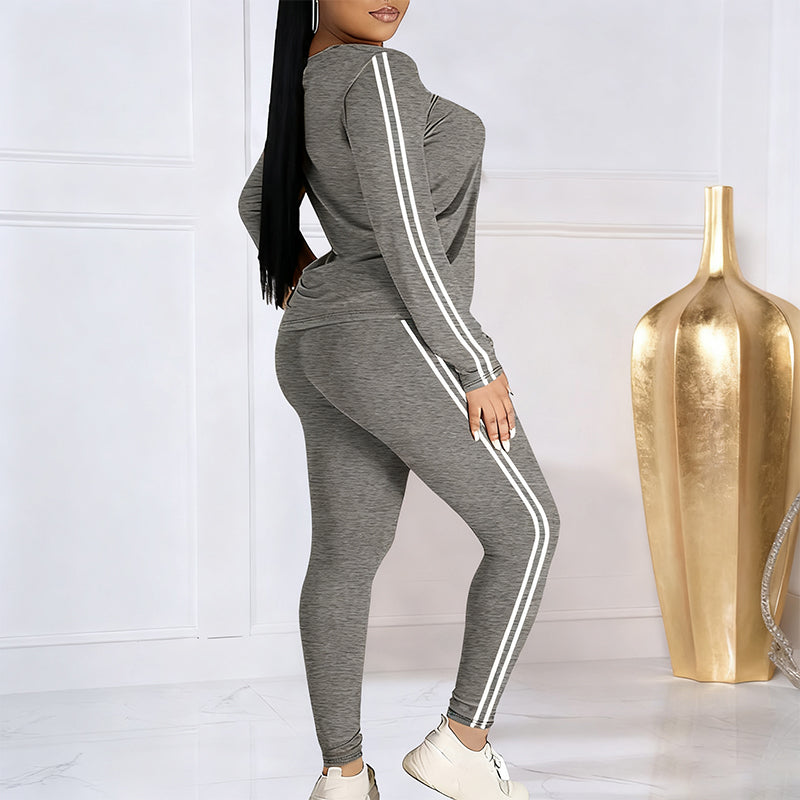 ⛄ Offre Spéciale Hiver：60 % de réduction 🏃‍♀️ Ensemble Survêtement 2 Pièces Femme – Manches Longues, Tissu Confortable & Style Décontracté Sportif 🧥✨