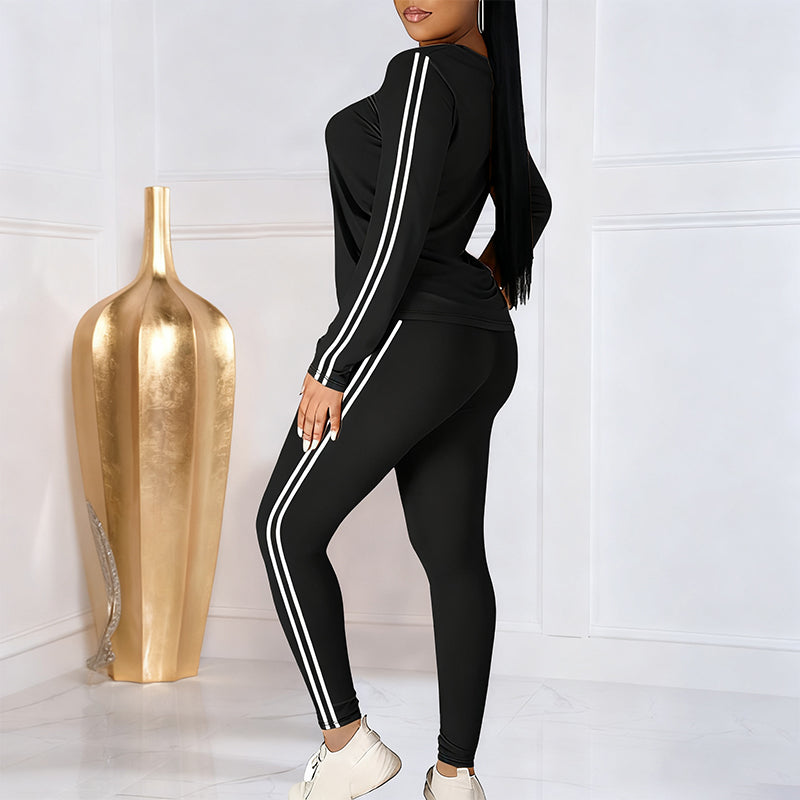 ⛄ Offre Spéciale Hiver：60 % de réduction 🏃‍♀️ Ensemble Survêtement 2 Pièces Femme – Manches Longues, Tissu Confortable & Style Décontracté Sportif 🧥✨