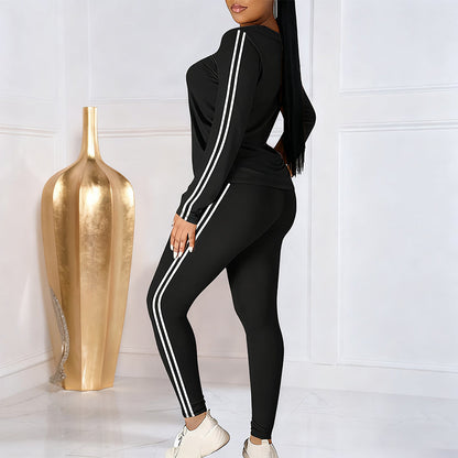 ⛄ Offre Spéciale Hiver：60 % de réduction 🏃‍♀️ Ensemble Survêtement 2 Pièces Femme – Manches Longues, Tissu Confortable & Style Décontracté Sportif 🧥✨