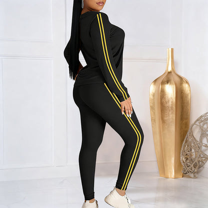 ⛄ Offre Spéciale Hiver：60 % de réduction 🏃‍♀️ Ensemble Survêtement 2 Pièces Femme – Manches Longues, Tissu Confortable & Style Décontracté Sportif 🧥✨