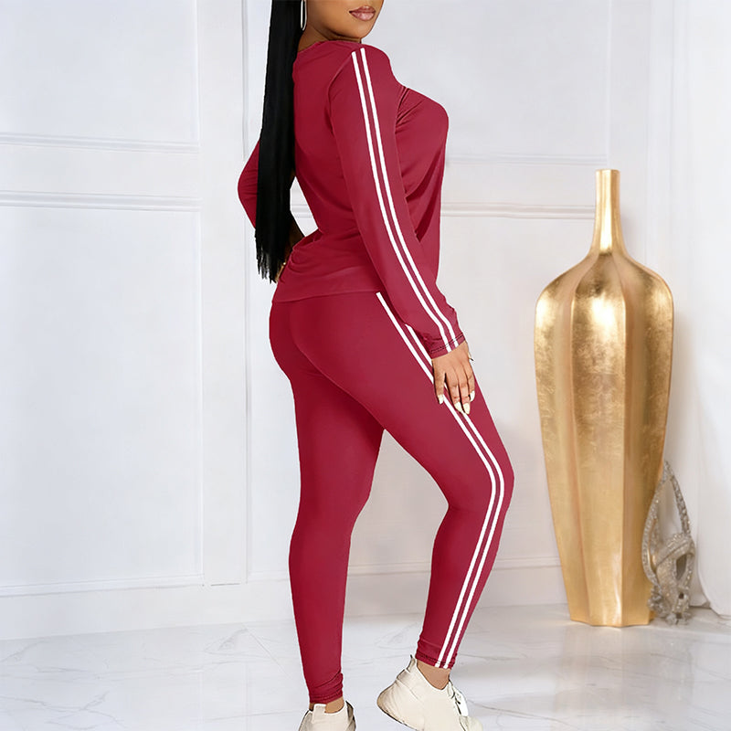 ⛄ Offre Spéciale Hiver：60 % de réduction 🏃‍♀️ Ensemble Survêtement 2 Pièces Femme – Manches Longues, Tissu Confortable & Style Décontracté Sportif 🧥✨