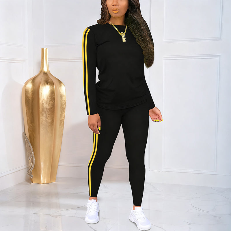 ⛄ Offre Spéciale Hiver：60 % de réduction 🏃‍♀️ Ensemble Survêtement 2 Pièces Femme – Manches Longues, Tissu Confortable & Style Décontracté Sportif 🧥✨