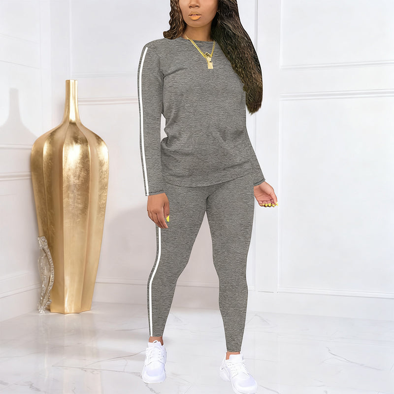 ⛄ Offre Spéciale Hiver：60 % de réduction 🏃‍♀️ Ensemble Survêtement 2 Pièces Femme – Manches Longues, Tissu Confortable & Style Décontracté Sportif 🧥✨