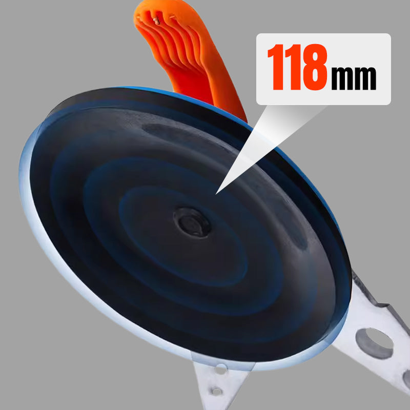 Fixateur de positionnement précis d'ouverture de carrelage à ventouse