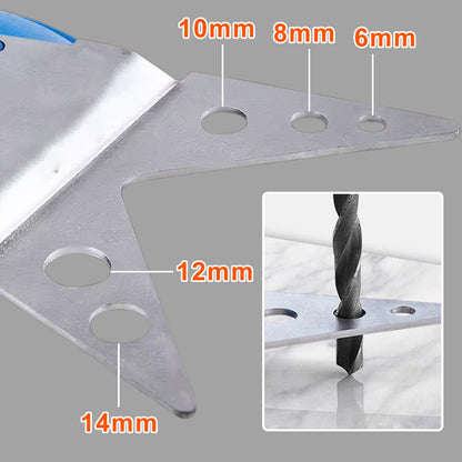 Fixateur de positionnement précis d'ouverture de carrelage à ventouse