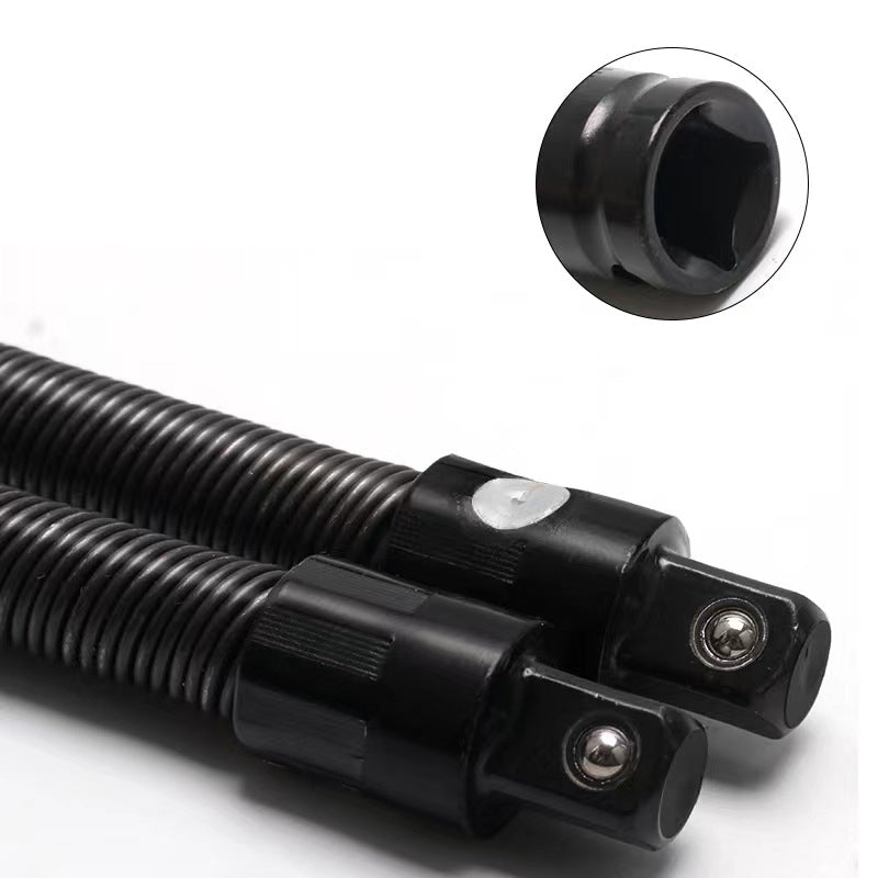 🔧🌀 1/2' Flexible Socket Extension Bar! Conquer Tight Spaces in Seconds🔩🚗