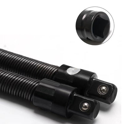🔧🌀 1/2' Flexible Socket Extension Bar! Conquer Tight Spaces in Seconds🔩🚗