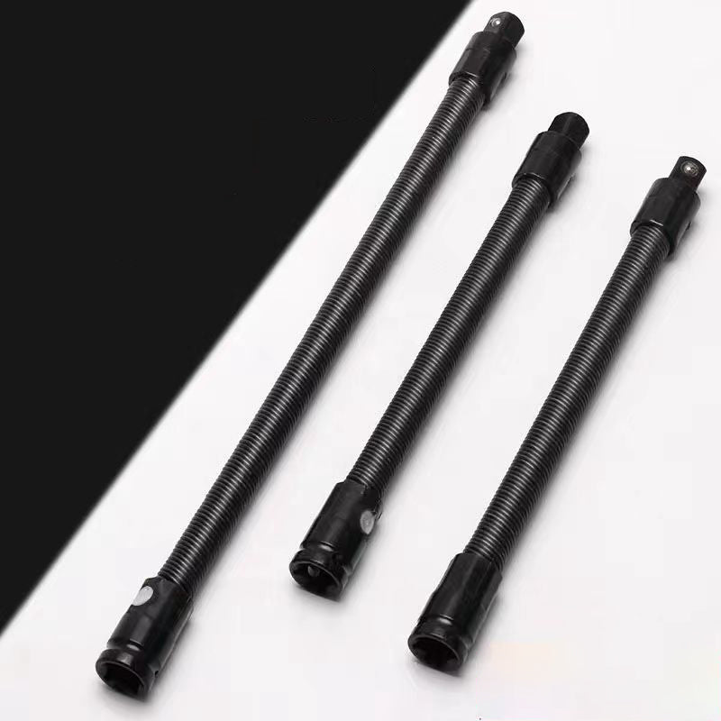 🔧🌀 1/2' Flexible Socket Extension Bar! Conquer Tight Spaces in Seconds🔩🚗
