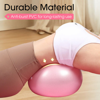 🤸‍♀️ 60% de réduction ! ⚽ Ballon Pilates 9 Pouces – Anti-Éclatement, Pompe Incluse & Idéal pour Fitness 📦💪
