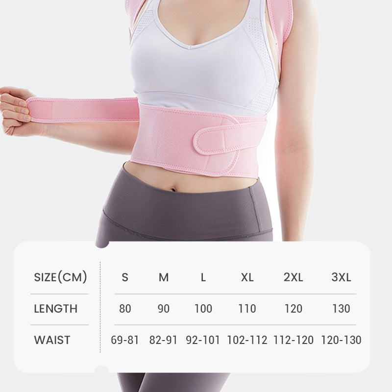 Correcteur de Posture avec Support Dorsal en Plaque d'Acier