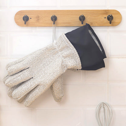 Gants de Nettoyage en Laine d'Acier avec Doublure Chaude