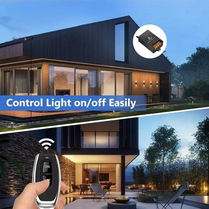 📢📢50% DE RÉDUCTION ! 📡⚡ Kit Sans Fil Interrupteur + Récepteur – Contrôle à 100 m, 30 A & Installation Sans Câblage ⚙️