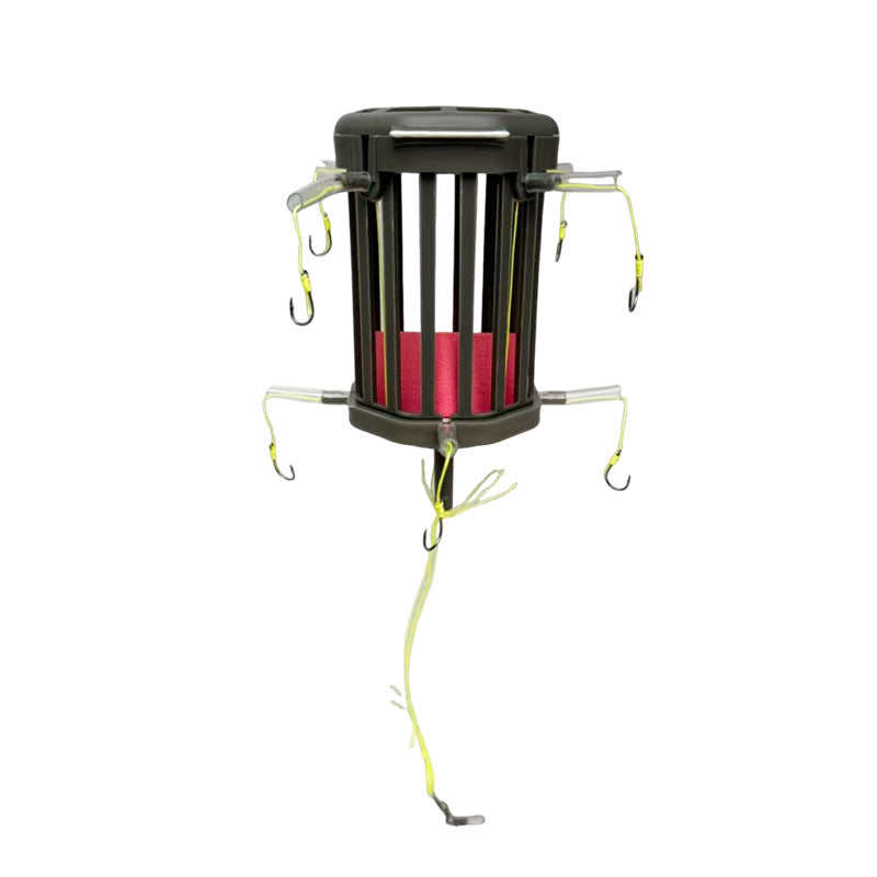 Reverse Bottom Bait Cage Hook Rig