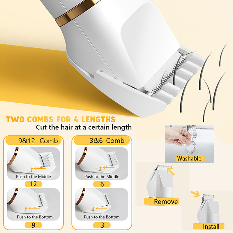💇‍♂️ 50% DE RÉDUCTION! 🔥 Tondeuse Électrique 3 en 1 pour Poils Corporels – Sans Fil, Précise & Idéale Pour Une Toilette Intime Confortable 🪒