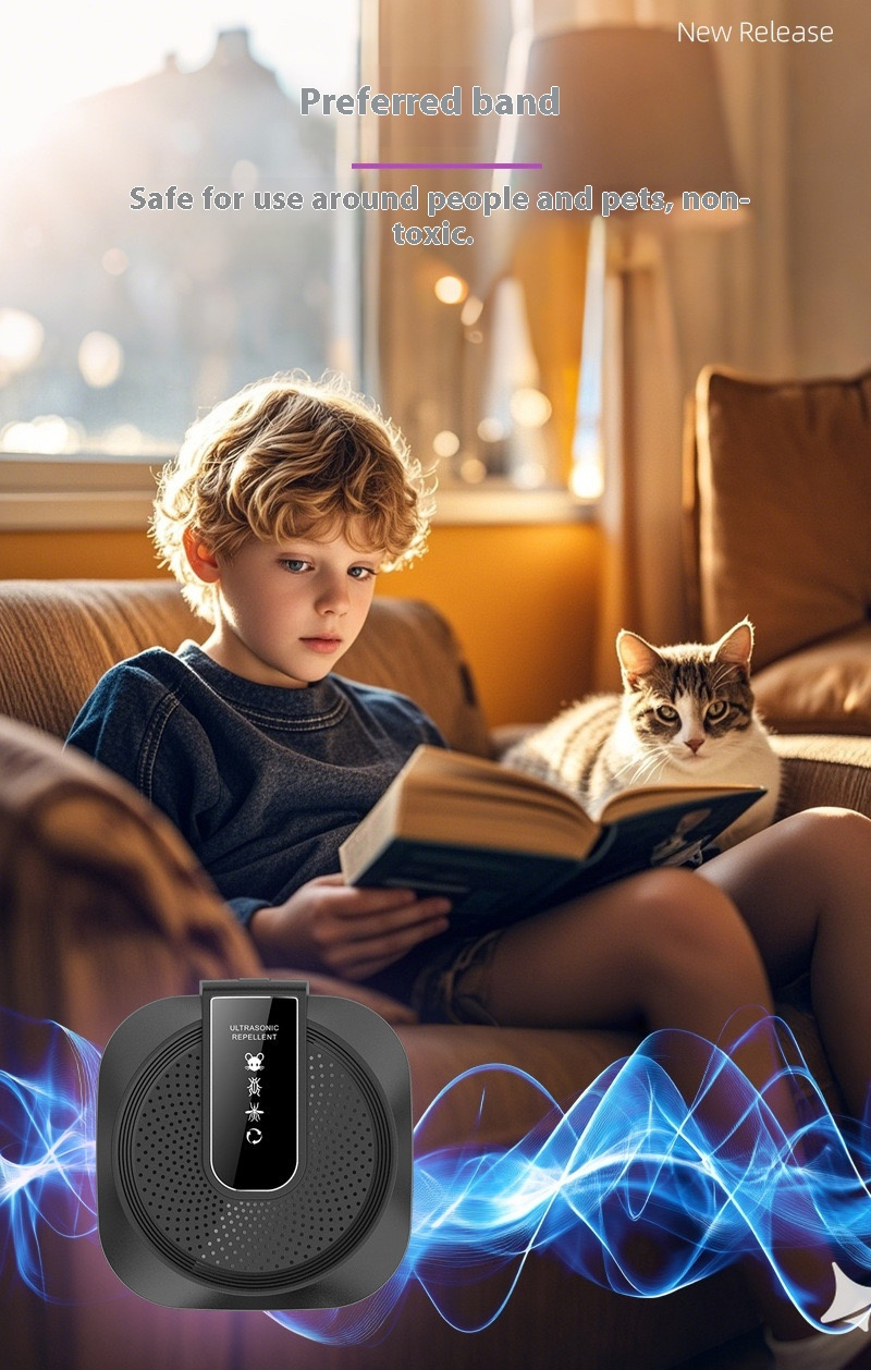 🎆Soldes du Nouvel An 2026✨Répulsif ultrasonique anti-bateaux et rongeurs