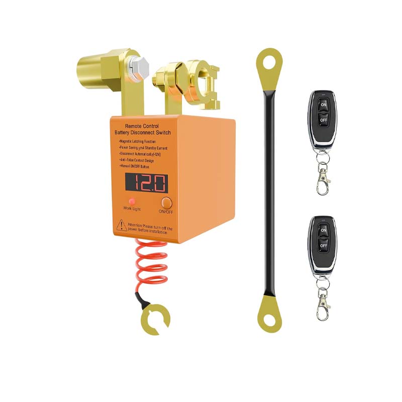 Kit d'interrupteur de déconnexion de batterie de voiture par télécommande