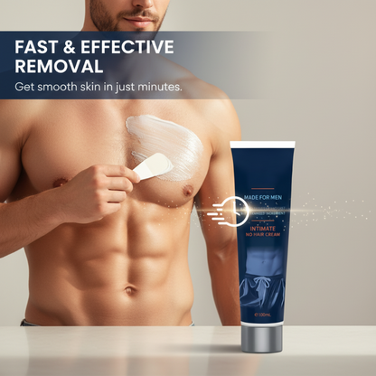 🧴 ACHETEZ 2, OFFERT 1 ! ✨ Crème Dépilatoire Homme à Action Rapide – Peau Lisse, Sans Irritation & Formule Nourrissante 🌿