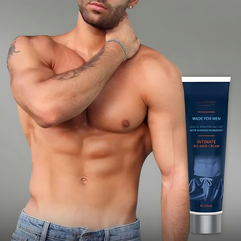 🧴 ACHETEZ 2, OFFERT 1 ! ✨ Crème Dépilatoire Homme à Action Rapide – Peau Lisse, Sans Irritation & Formule Nourrissante 🌿