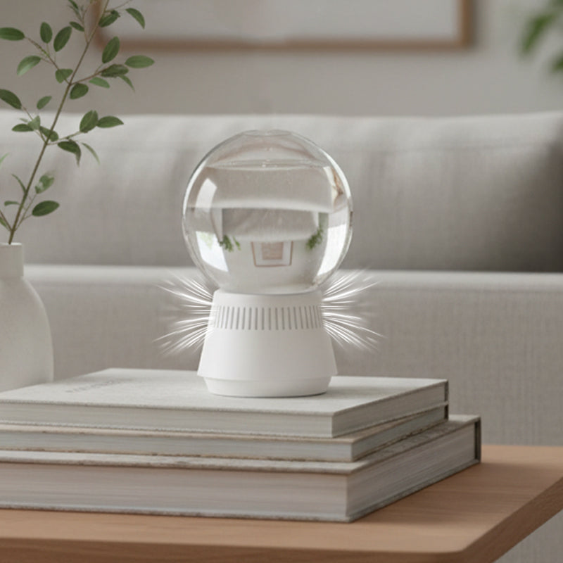 Diffuseur d’Aromathérapie Inversé en Forme de Boule à Neige