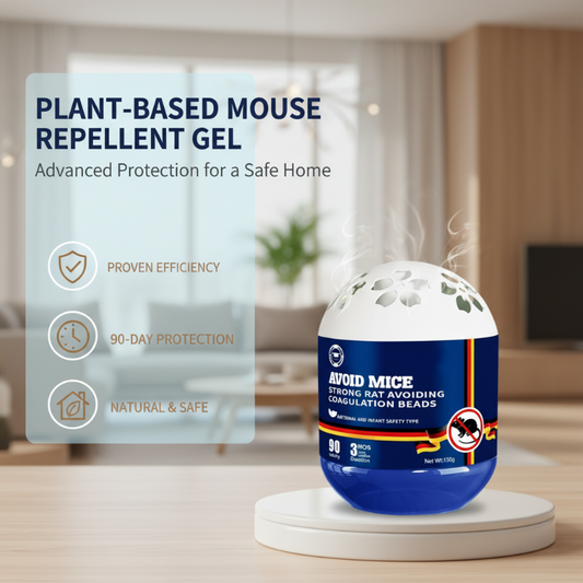 🔥 Achetez-en 1 obtenez-en 1 🔥 Répulsif pour souris d'intérieur à base de plantes Gel lent