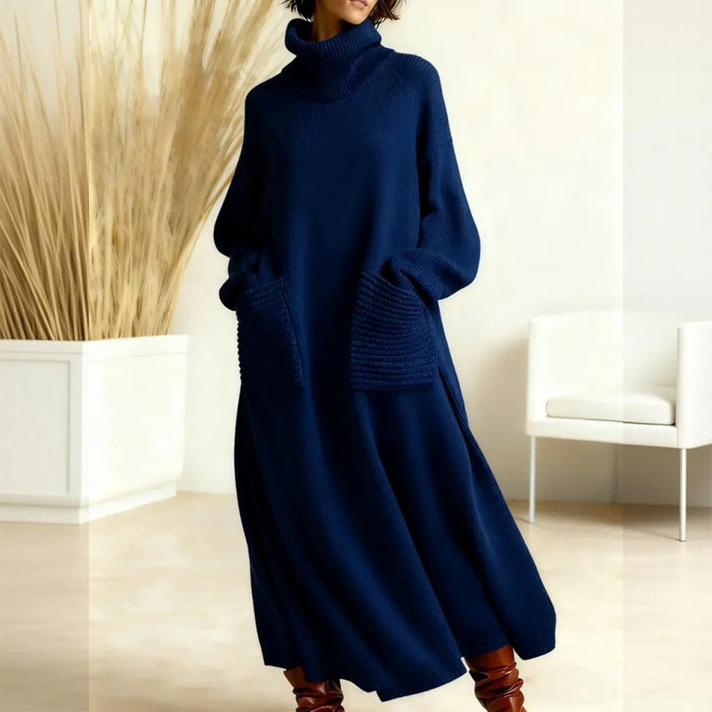 ✨️DERNIER JOUR - OFFRE SPÉCIALE -60%⏰Robe pull à col roulé et manches longues pour femme