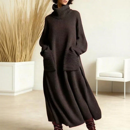 ✨️DERNIER JOUR - OFFRE SPÉCIALE -60%⏰Robe pull à col roulé et manches longues pour femme