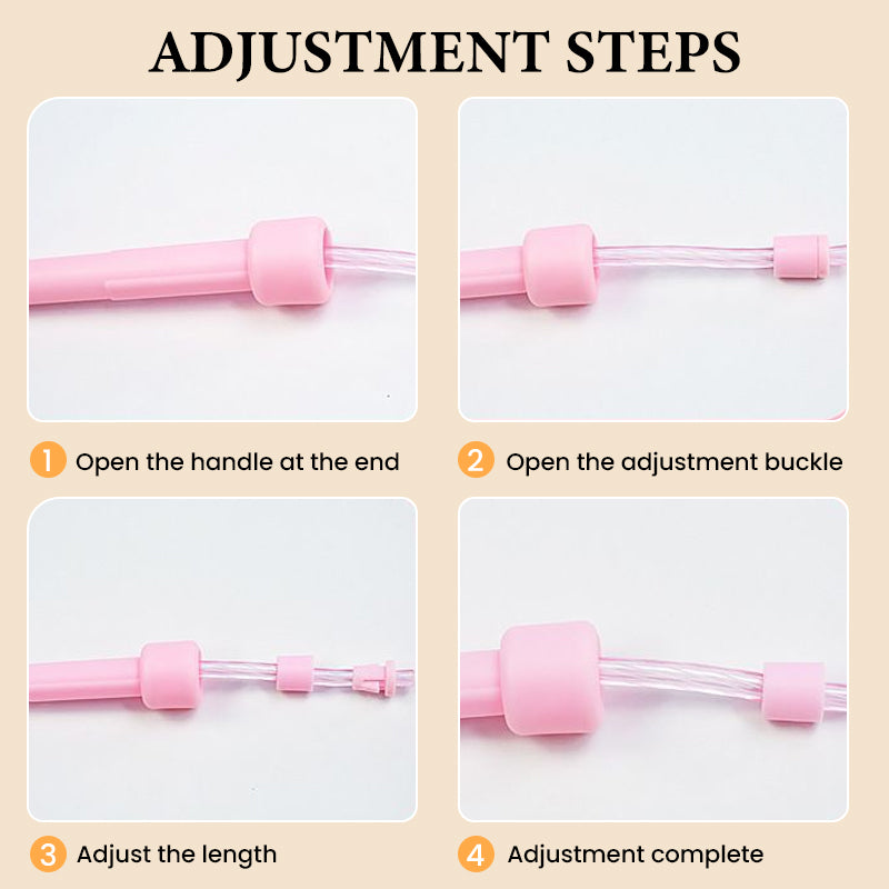 📢📢 Achetez-en un, obtenez-en un gratuitement ! 🏅 Corde à sauter lumineuse à LED pour enfants – trois modes d'éclairage, longueur réglable, poignées antidérapantes ! ⏰✨👧