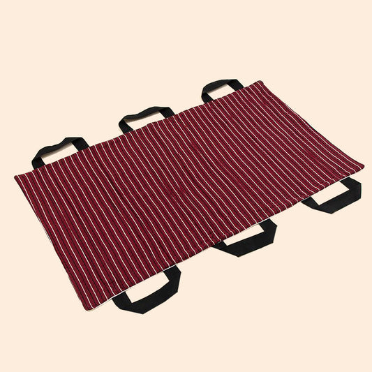 Coussin de transfert d'assistance à la station debout avec poignées