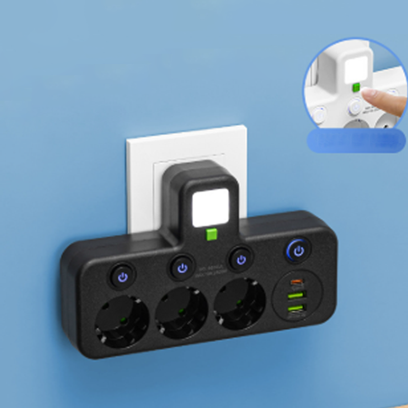 📢📢50 %  DE RÉDUCTION !! ⏰Multiprise intelligente avec ports USB